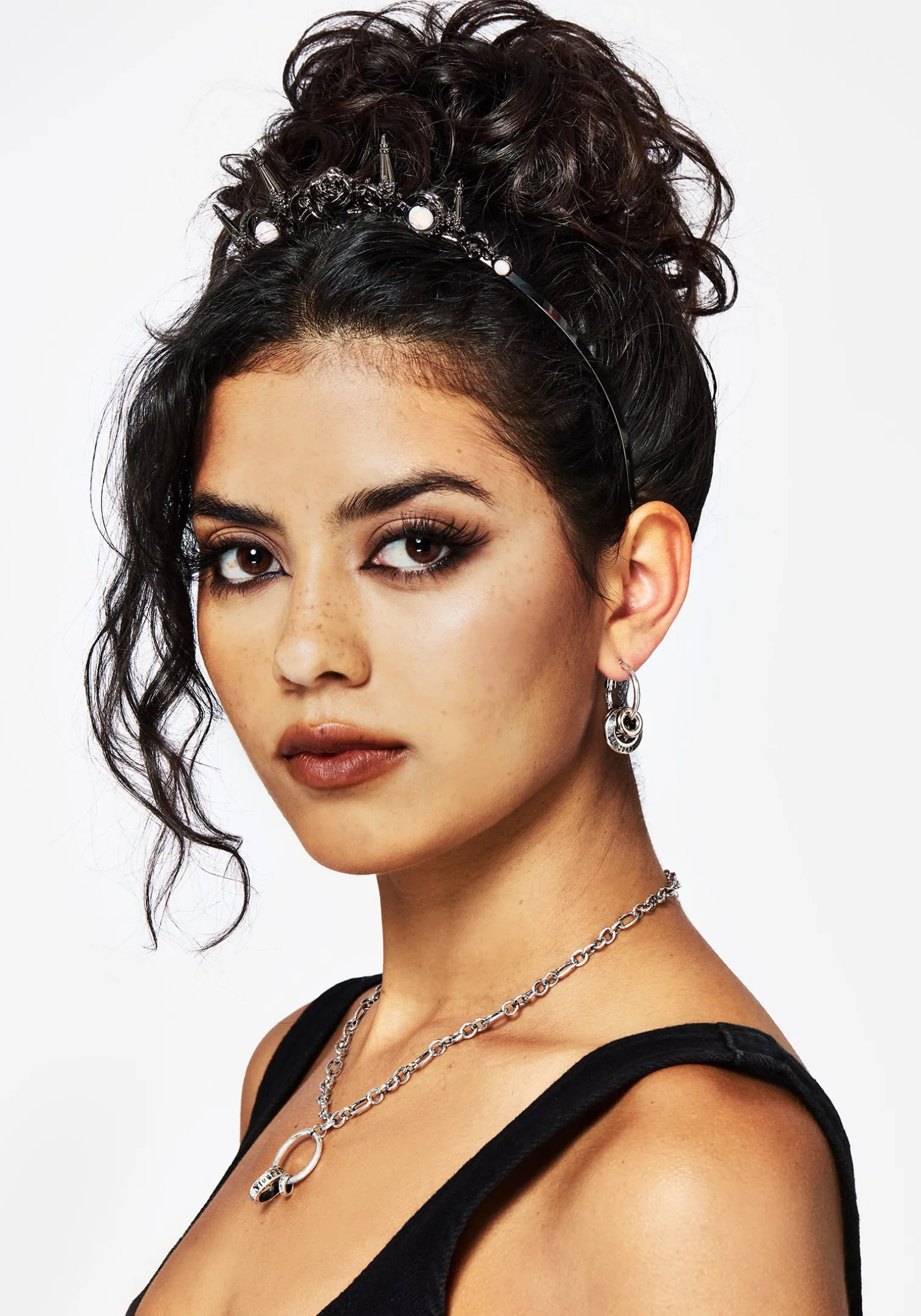 Disturbia Ring Hoop Earrings