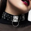 Domina Faux Leather Choker