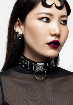 Domina Faux Leather Choker
