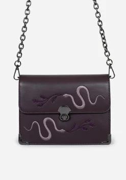 Dominion Embroidered Shoulder Bag