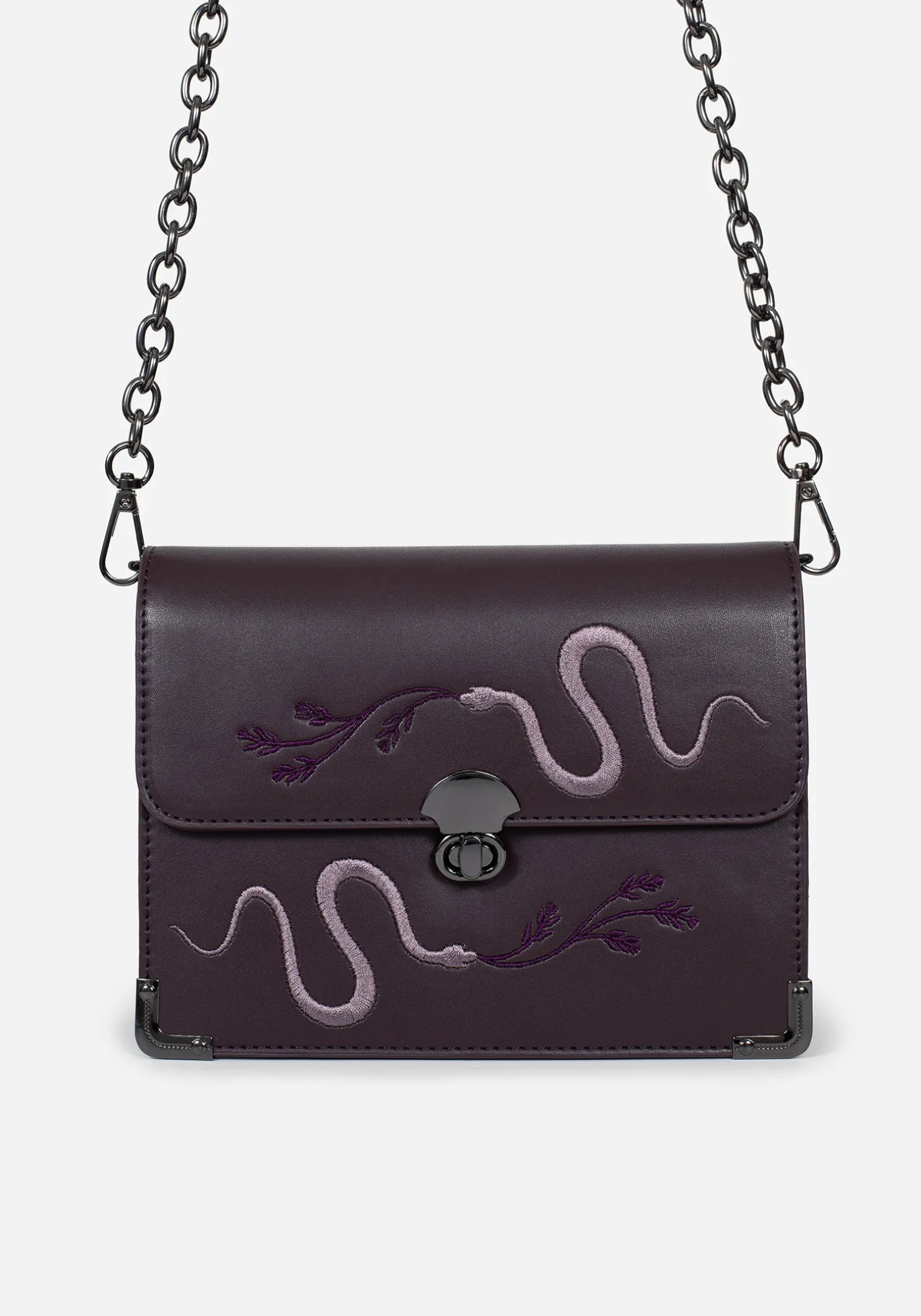 Dominion Embroidered Shoulder Bag
