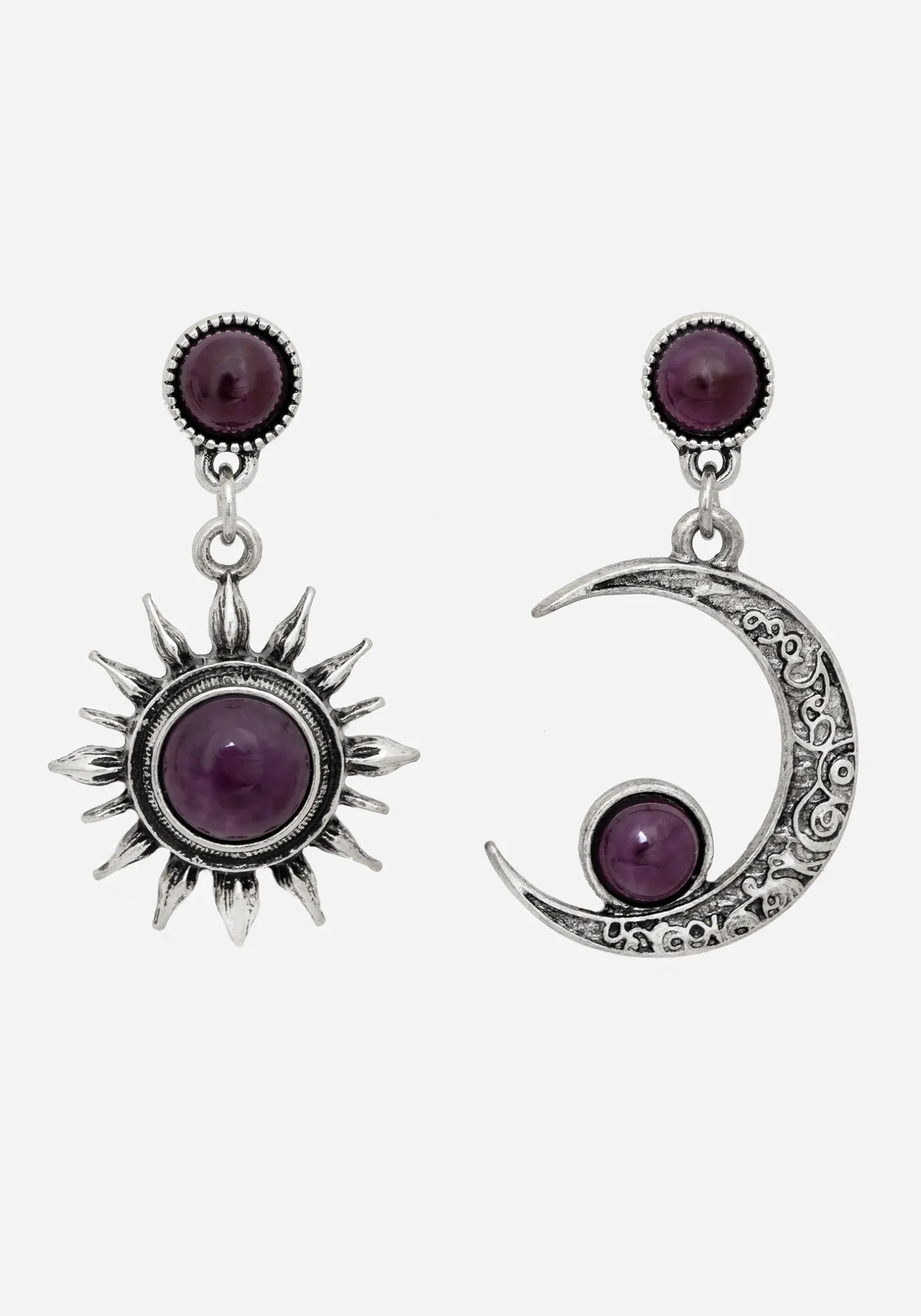 Eclipse Gem Drop Earrings