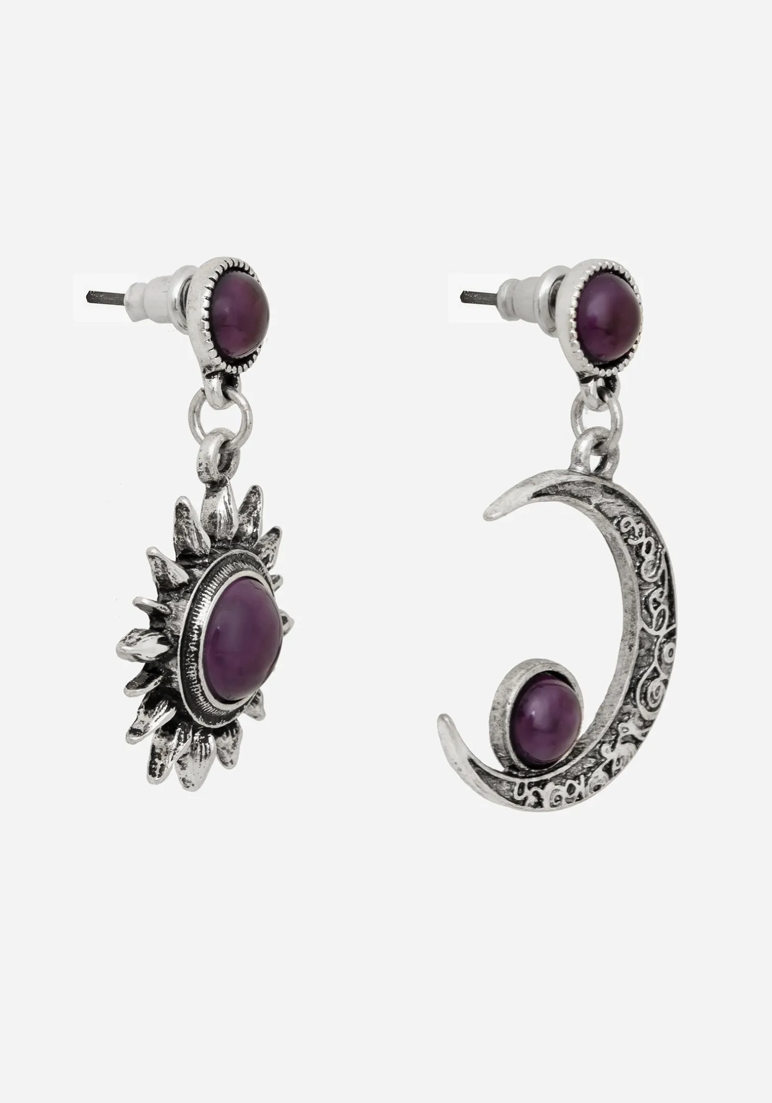 Eclipse Gem Drop Earrings