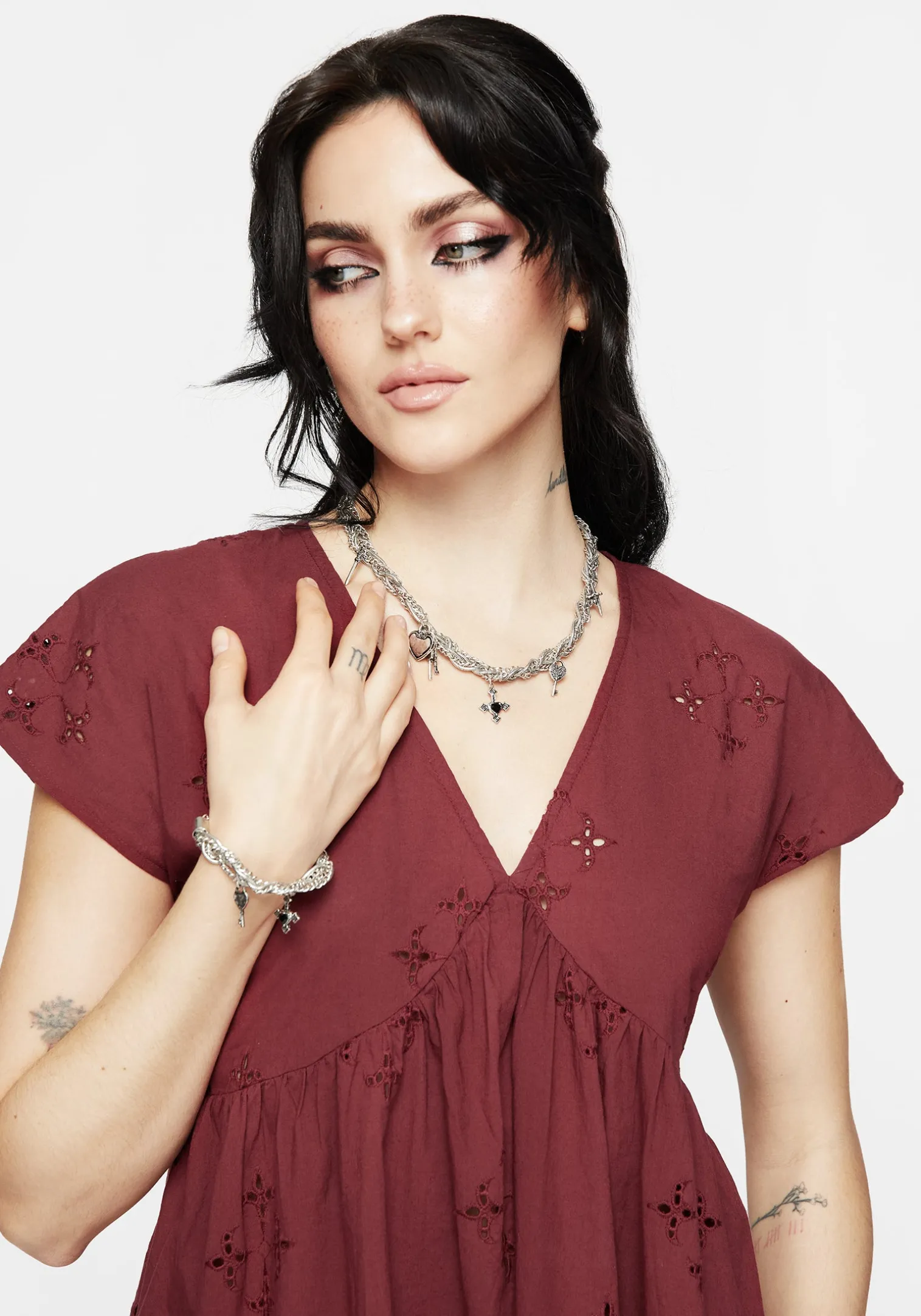 Eilir Twisted Vintage Charm Necklace