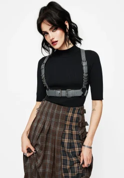 Elisanna D-Ring Chain Detail Harness