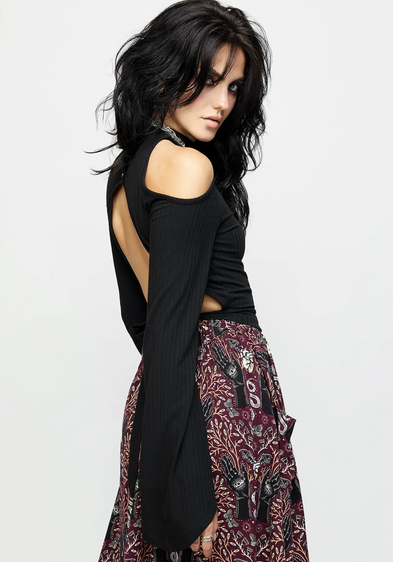 Elixir Tie Back Crop Top
