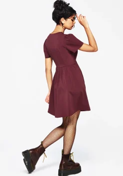 Essence Short Sleeve Mini Dress