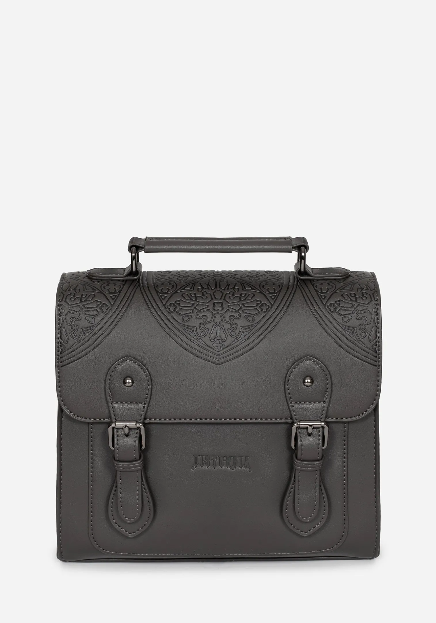 Esther Debossed Satchel Backpack
