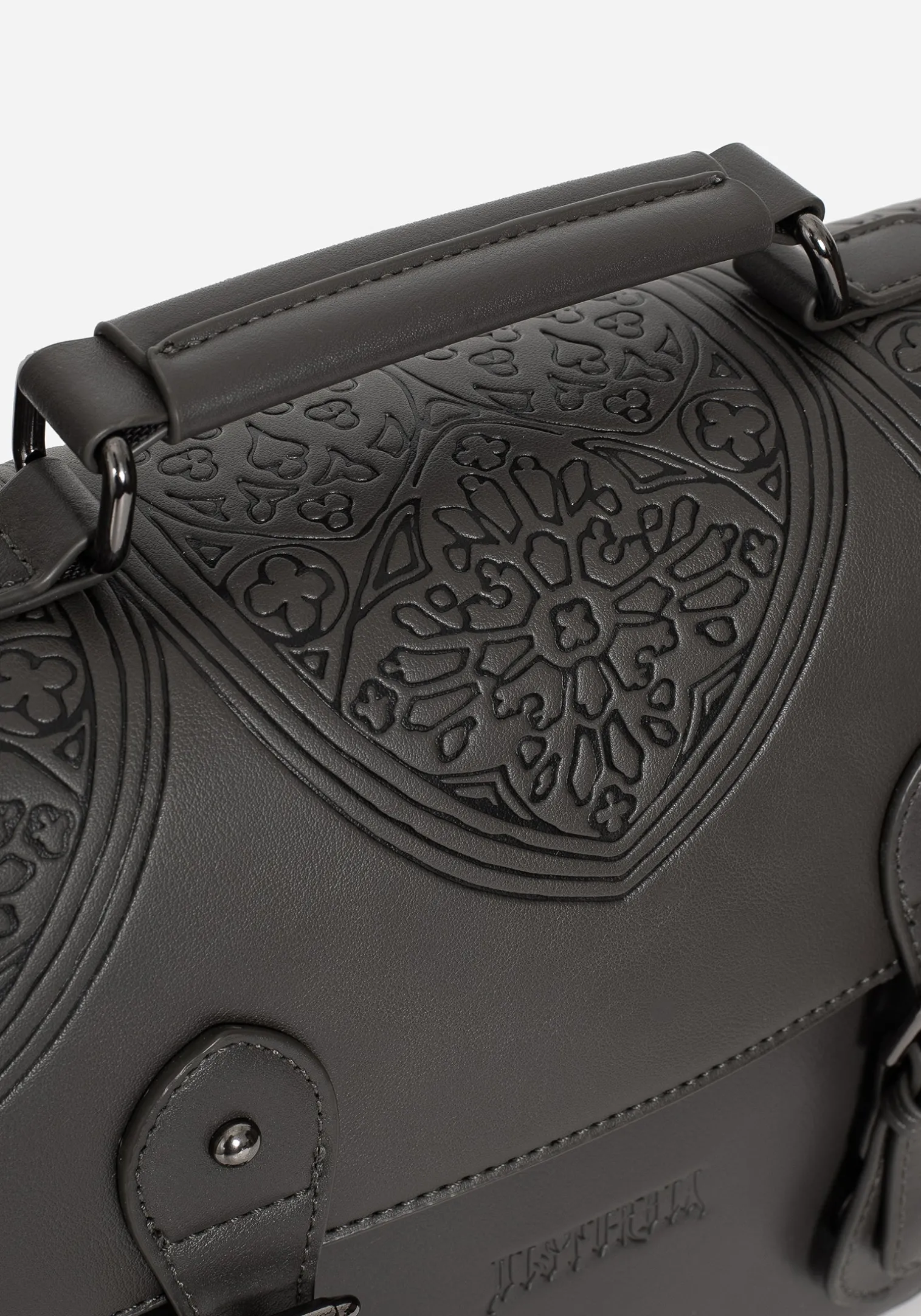 Esther Debossed Satchel Backpack