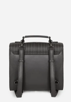 Esther Debossed Satchel Backpack