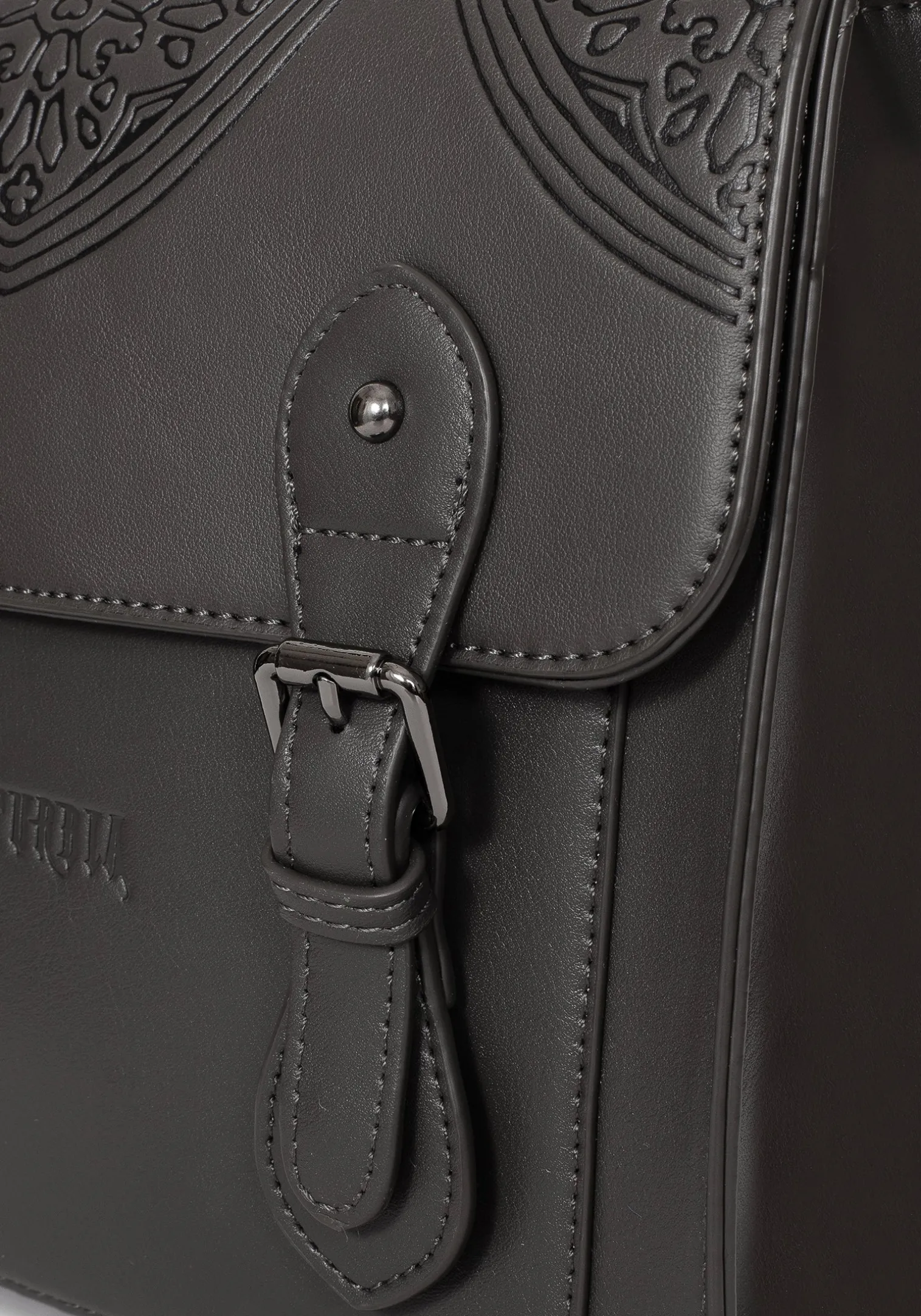 Esther Debossed Satchel Backpack