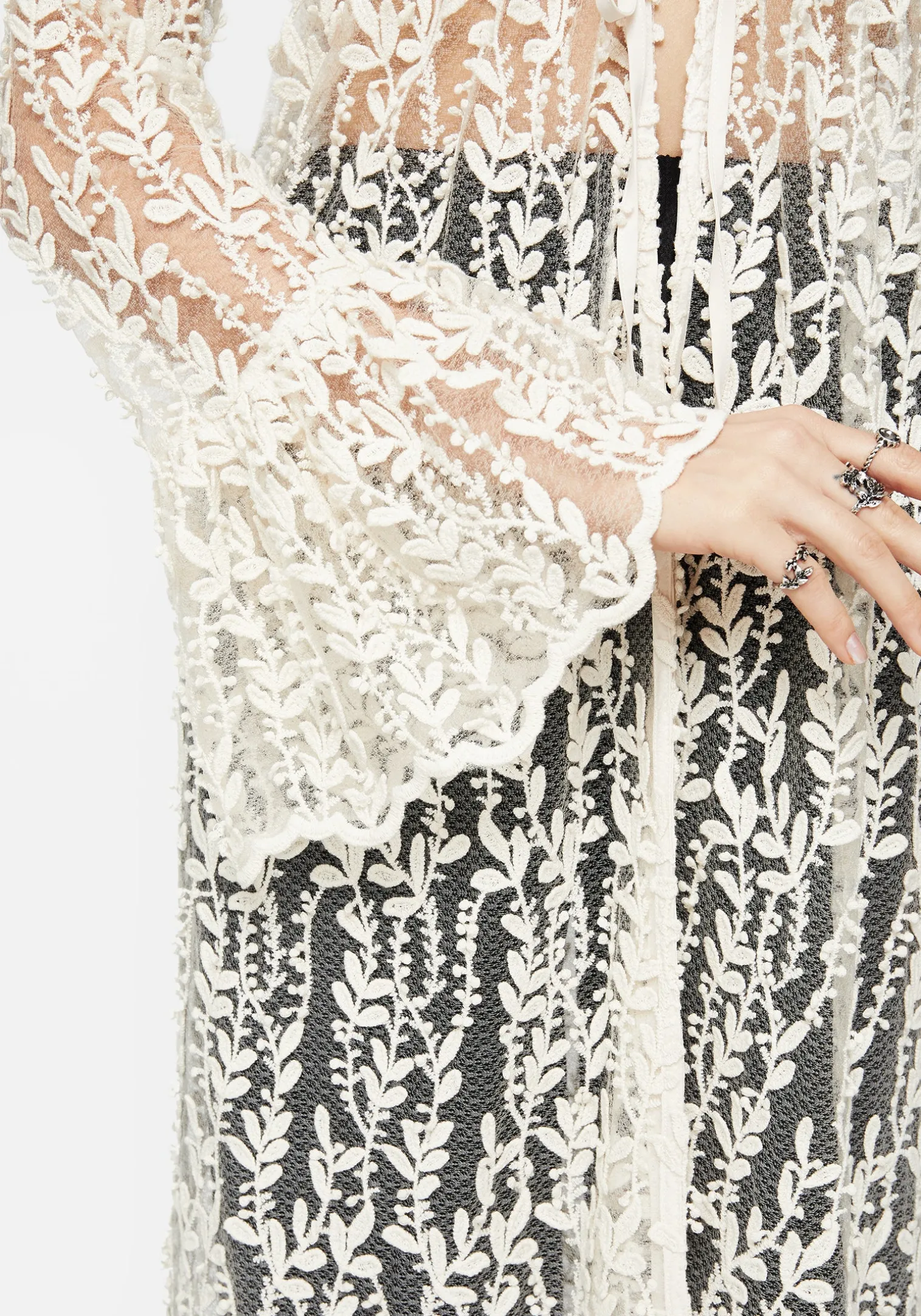 Evangeline Lace Kimono