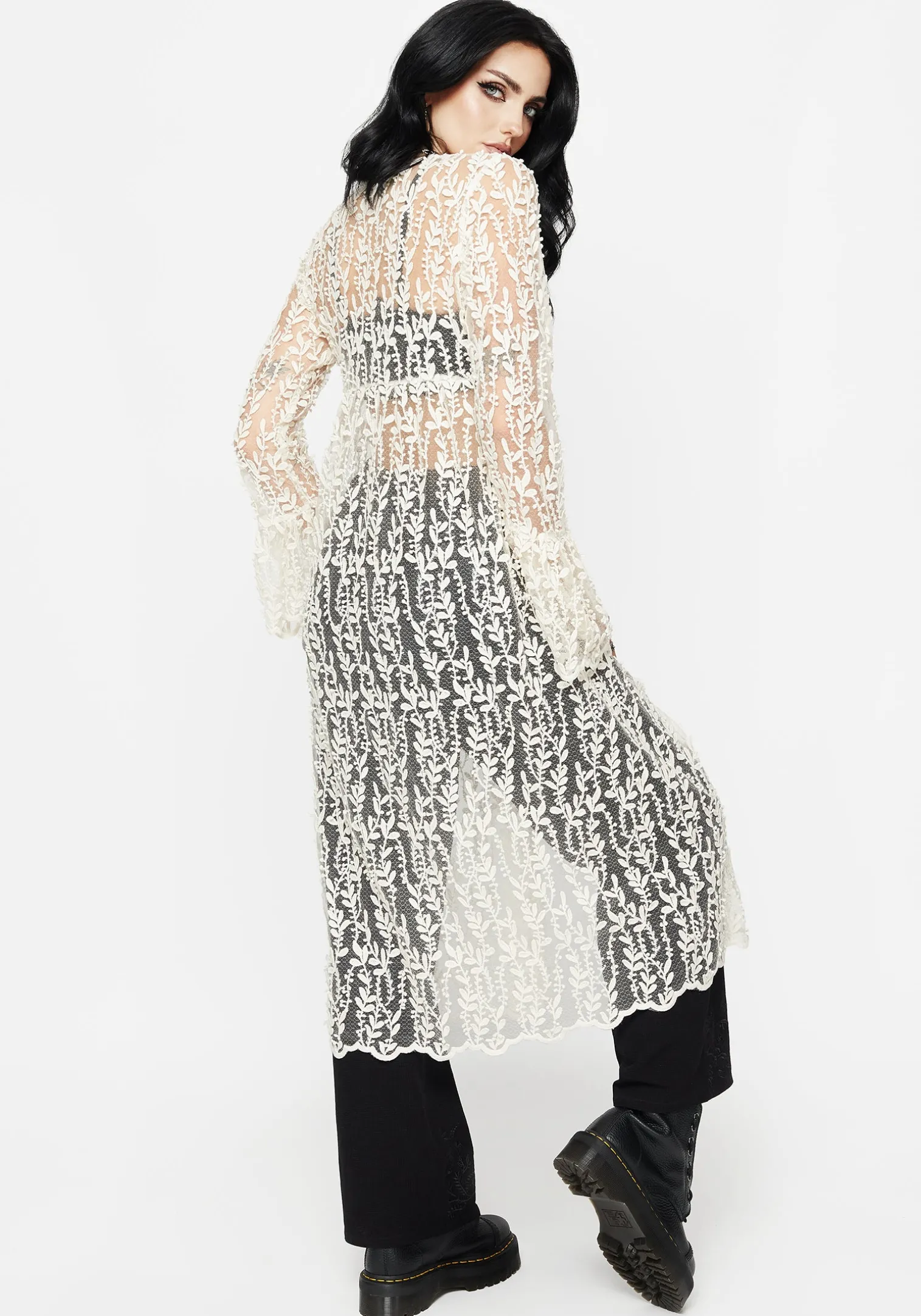 Evangeline Lace Kimono