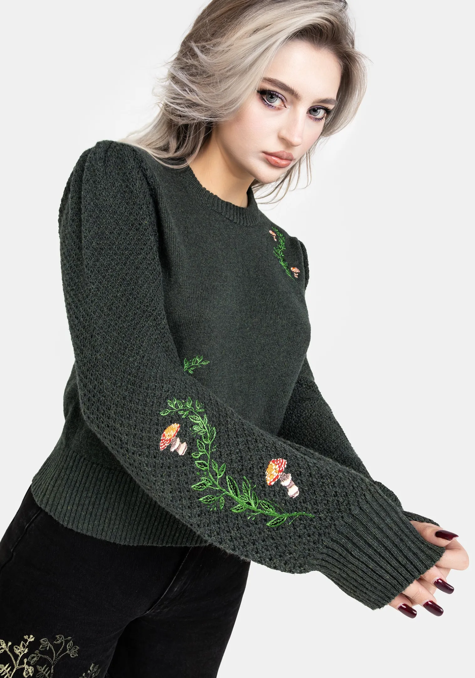 Fable Embroidered Sweater