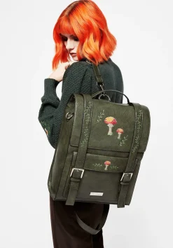 Fable Satchel in Juniper