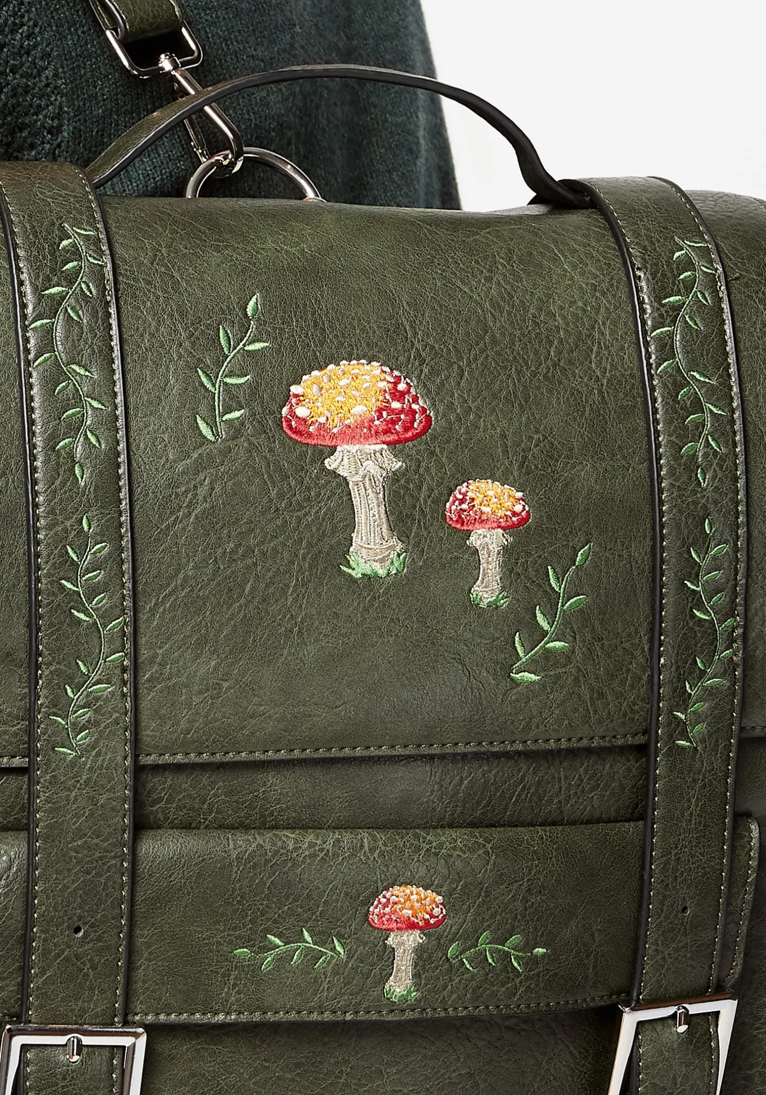 Fable Satchel in Juniper