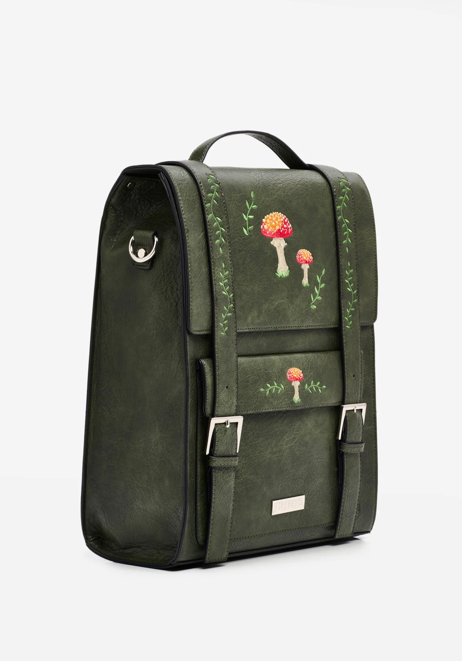 Fable Satchel in Juniper
