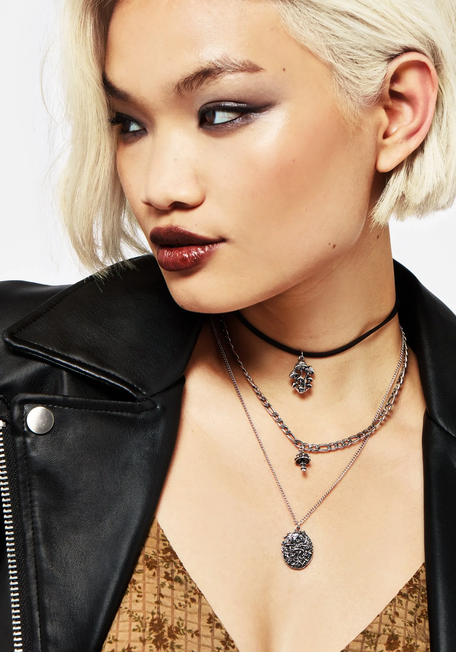 Fabula Layered Charm Necklace