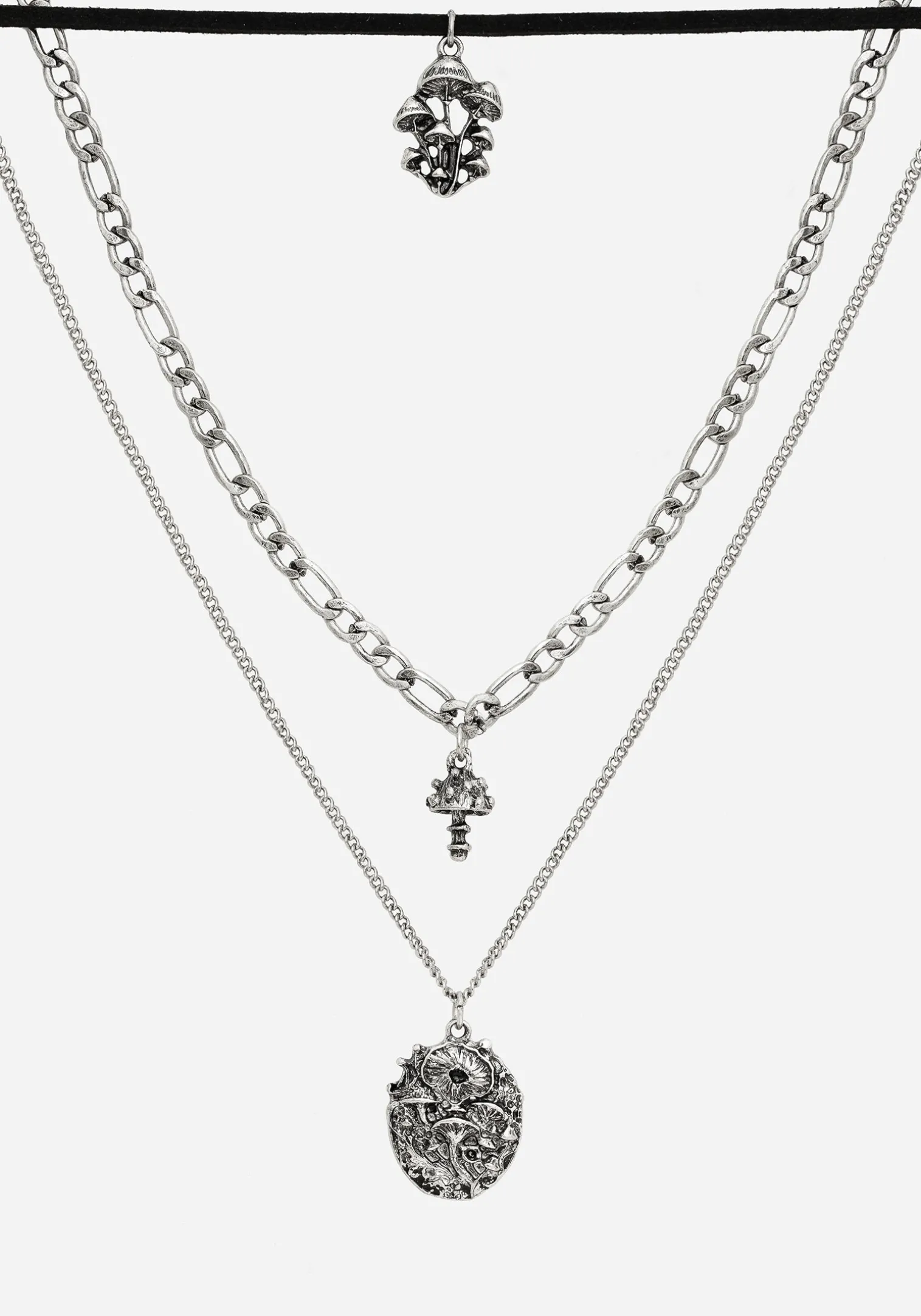 Fabula Layered Charm Necklace
