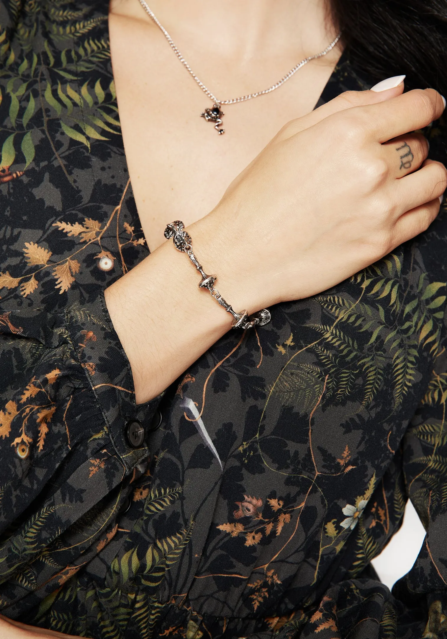 Fabula Linked Charm Bracelet