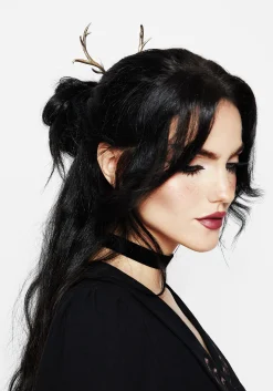 Faline Antler Hair Pins