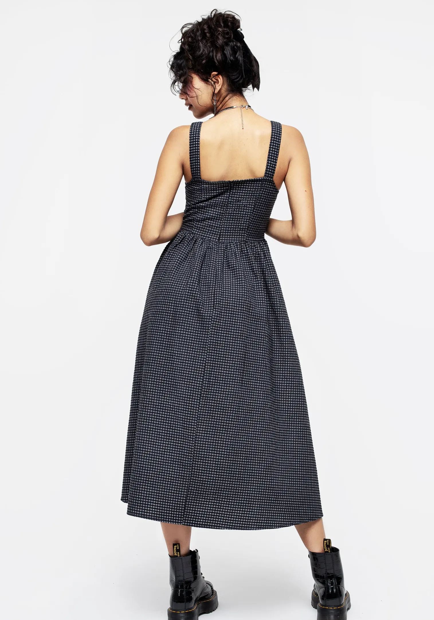 Faythe Apron Midi Dress