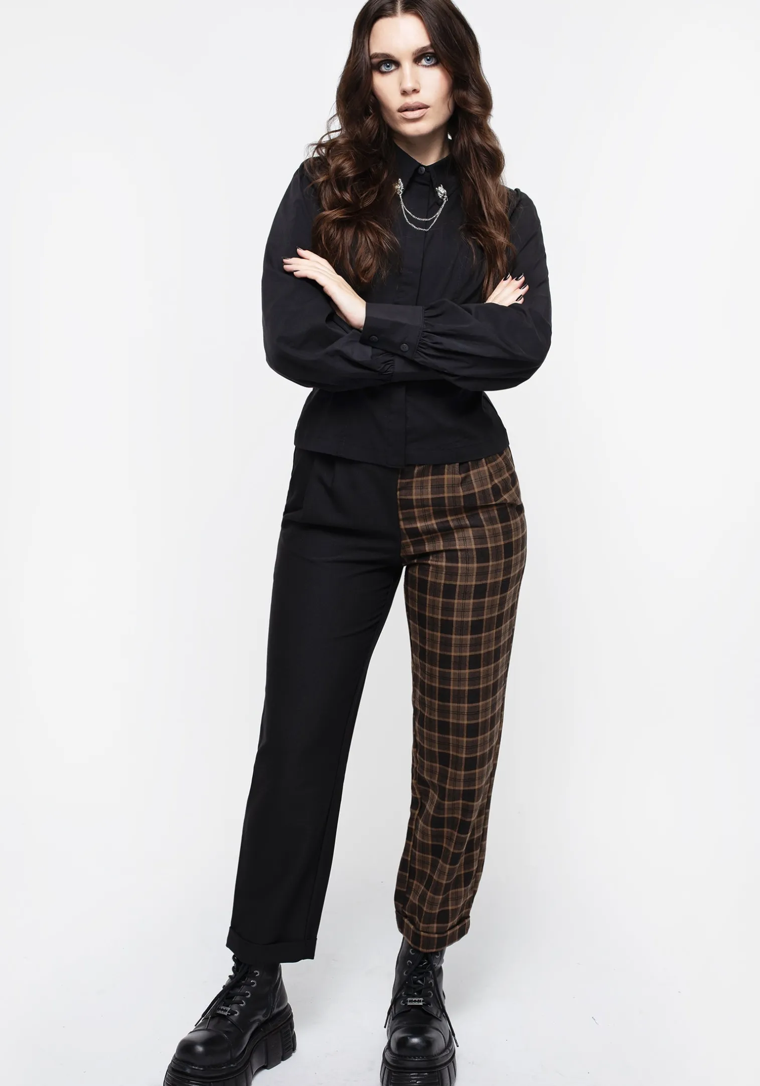 Fenrir Puff Sleeve Fitted Shirt