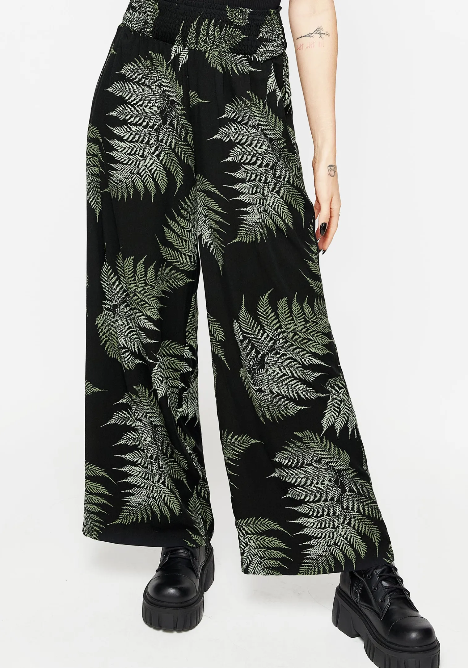 Fern Flowy Trousers