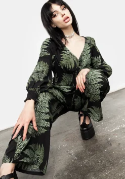 Fern Flowy Trousers