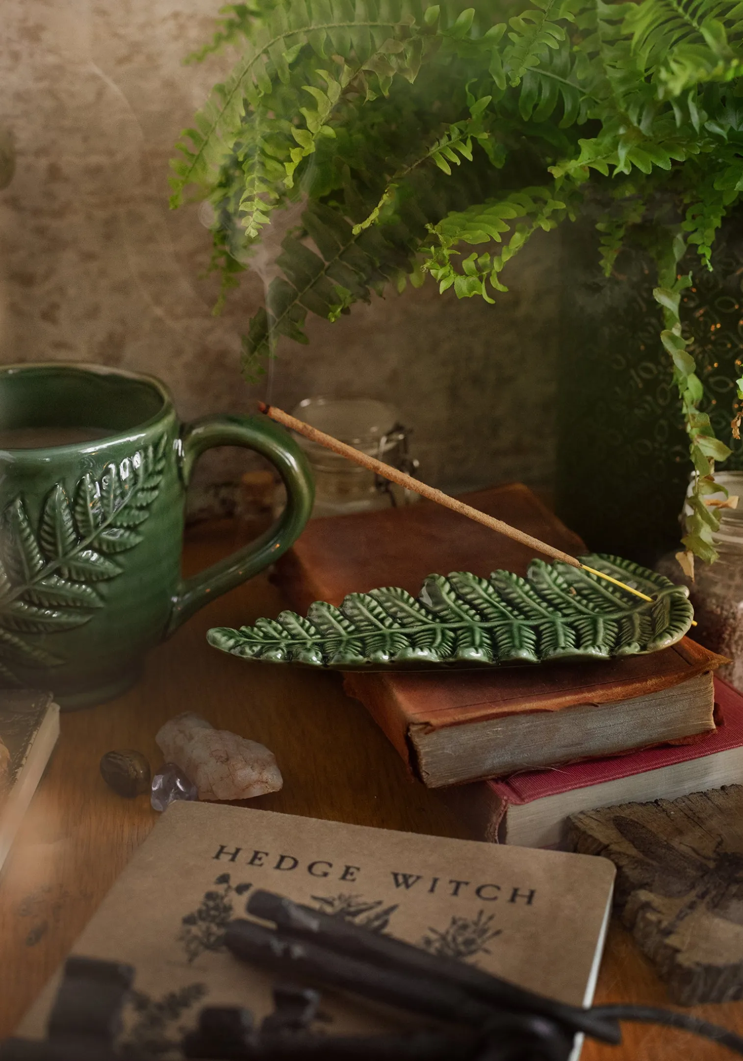 Fern Incense Holder