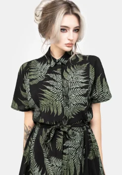 Fern Midi Shirt Dress