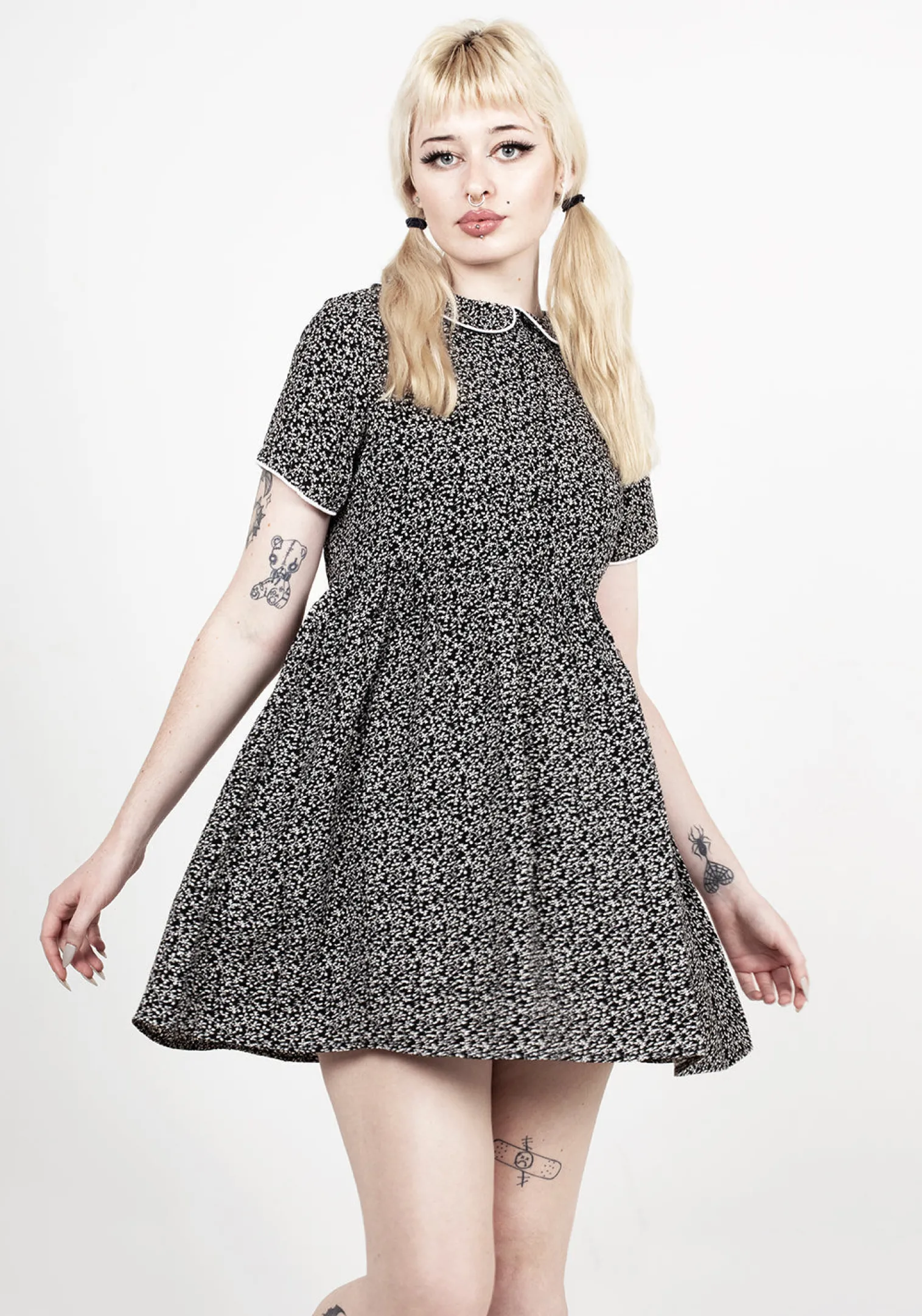 Flora Collared Dress