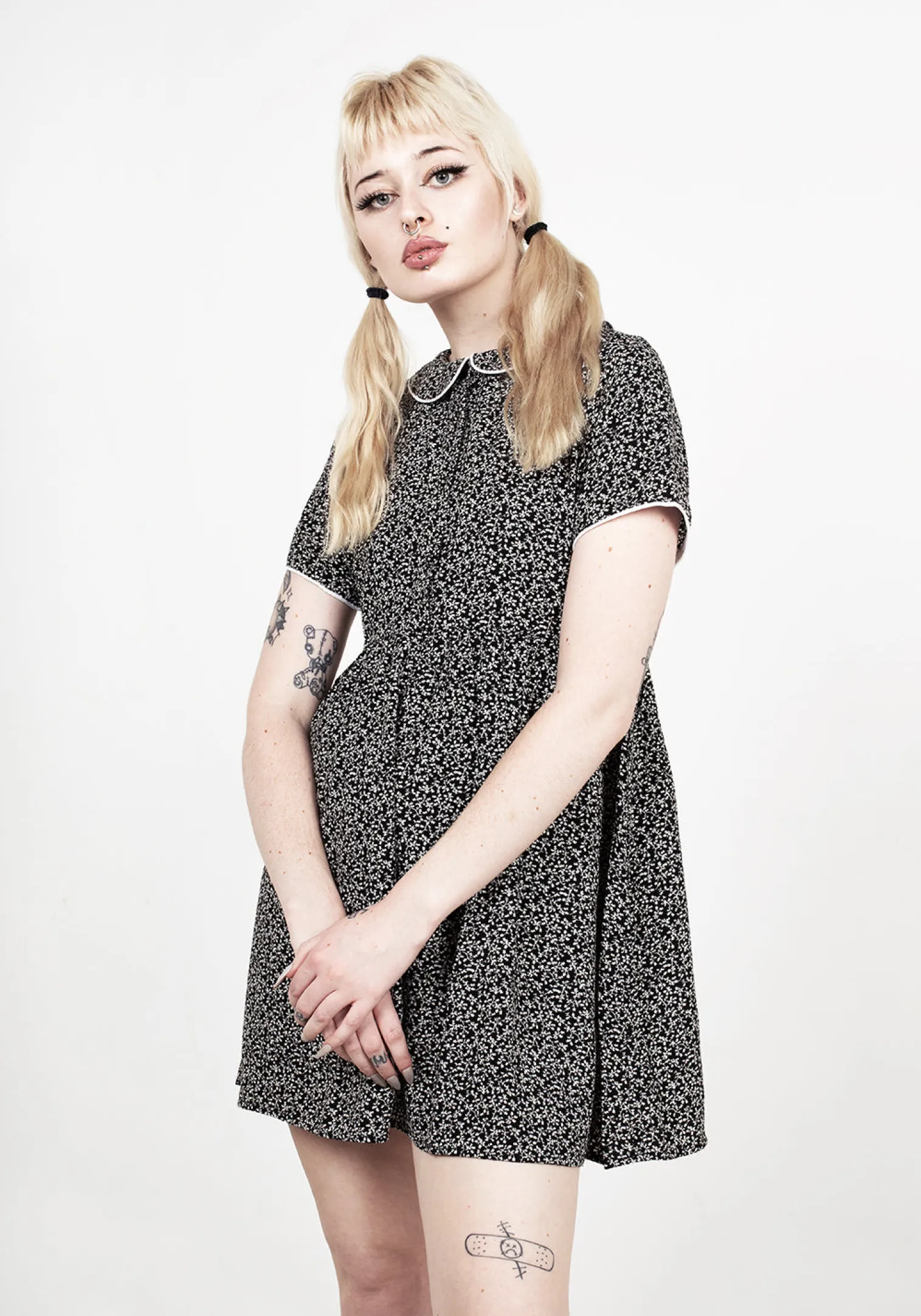 Flora Collared Dress