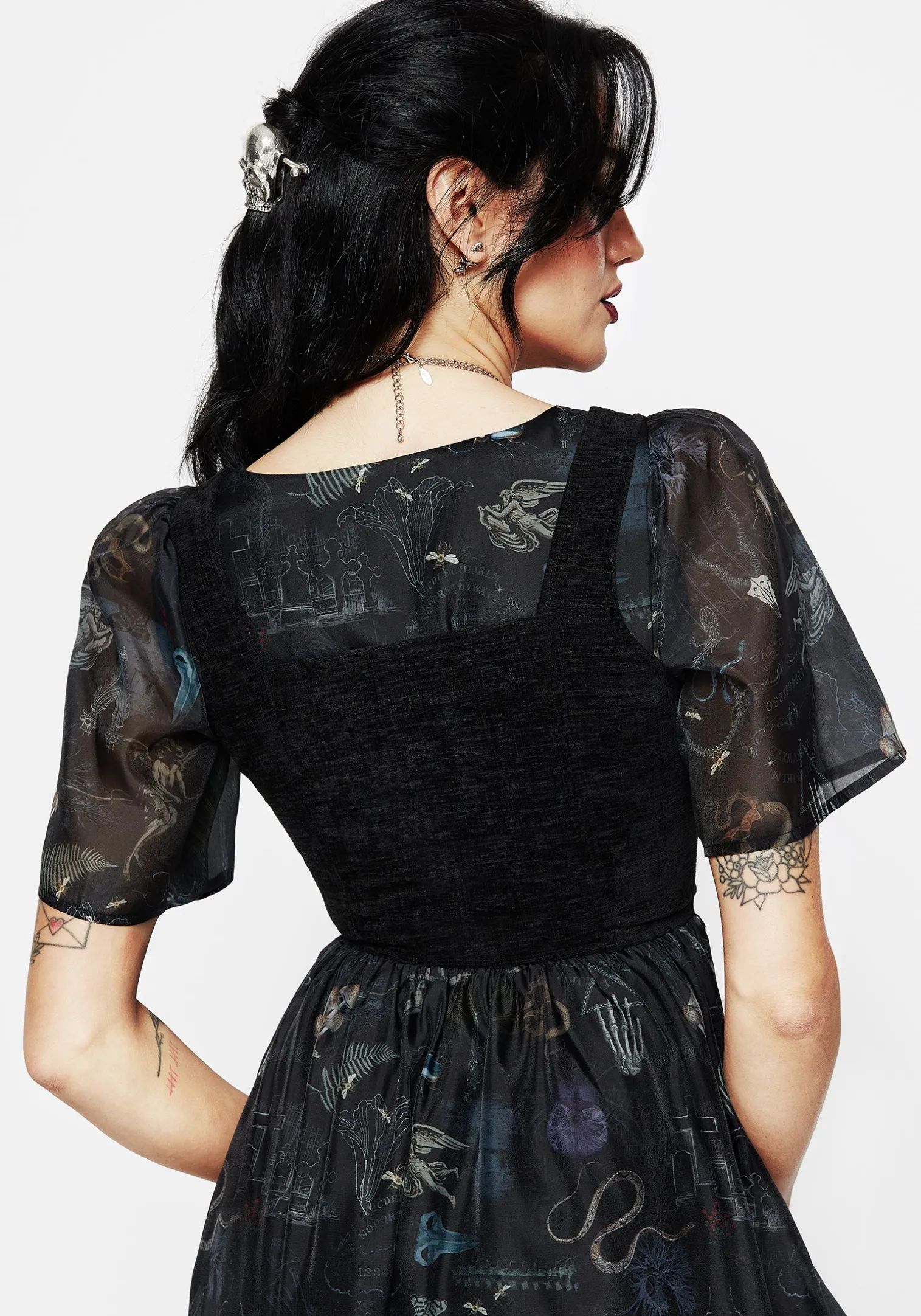 Florence Lace Up Harness Corset Top