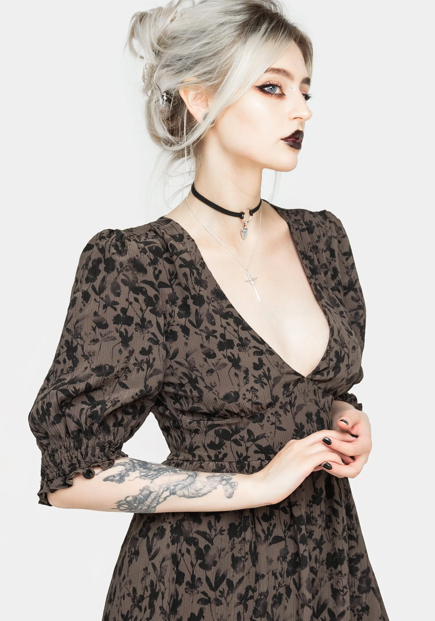 Floromancy Midi Dress