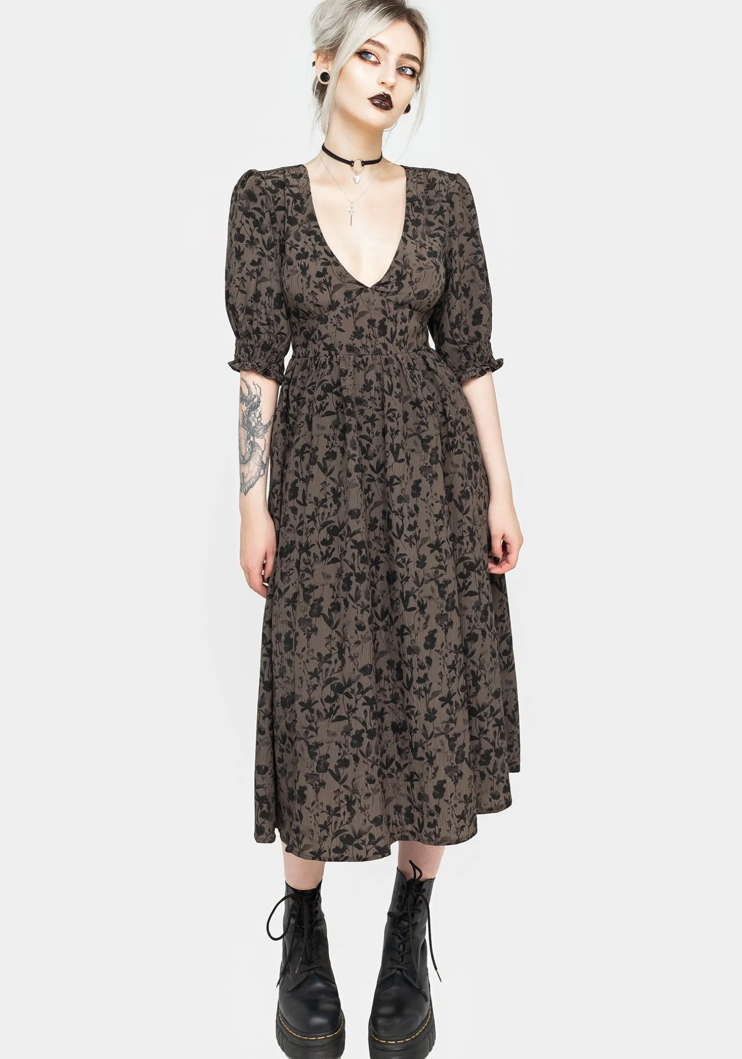 Floromancy Midi Dress