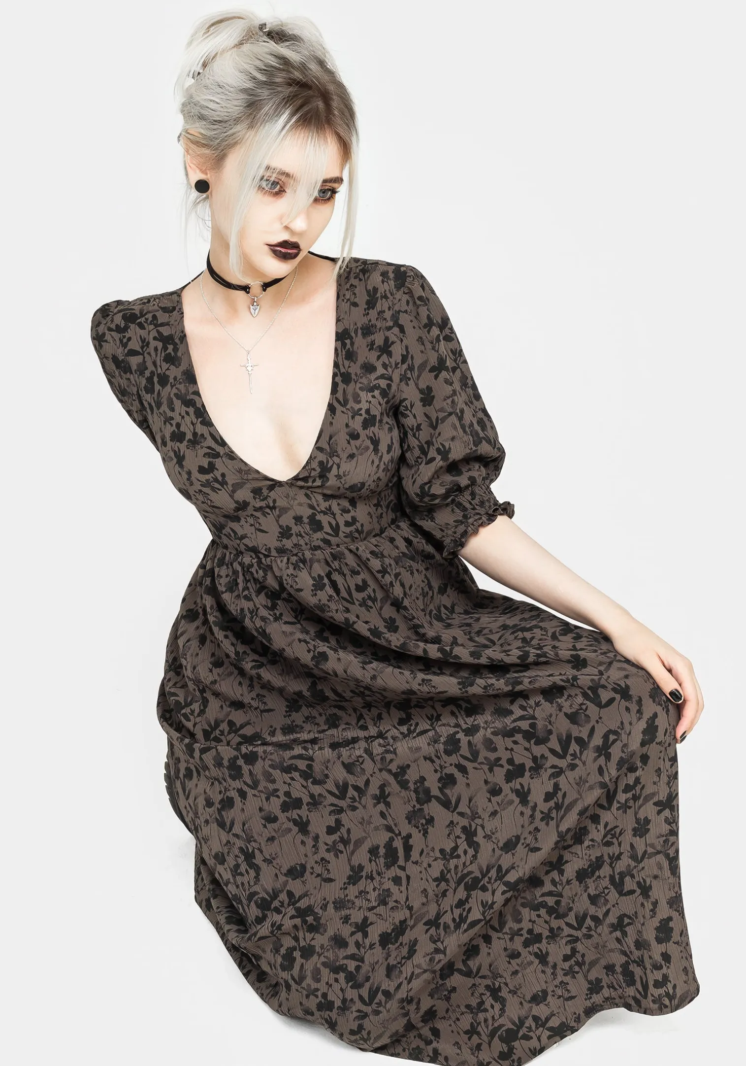 Floromancy Midi Dress