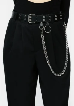 Fury Double Eyelet Chain Belt