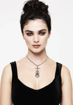 Gargoyle Gothic Pendant Necklace