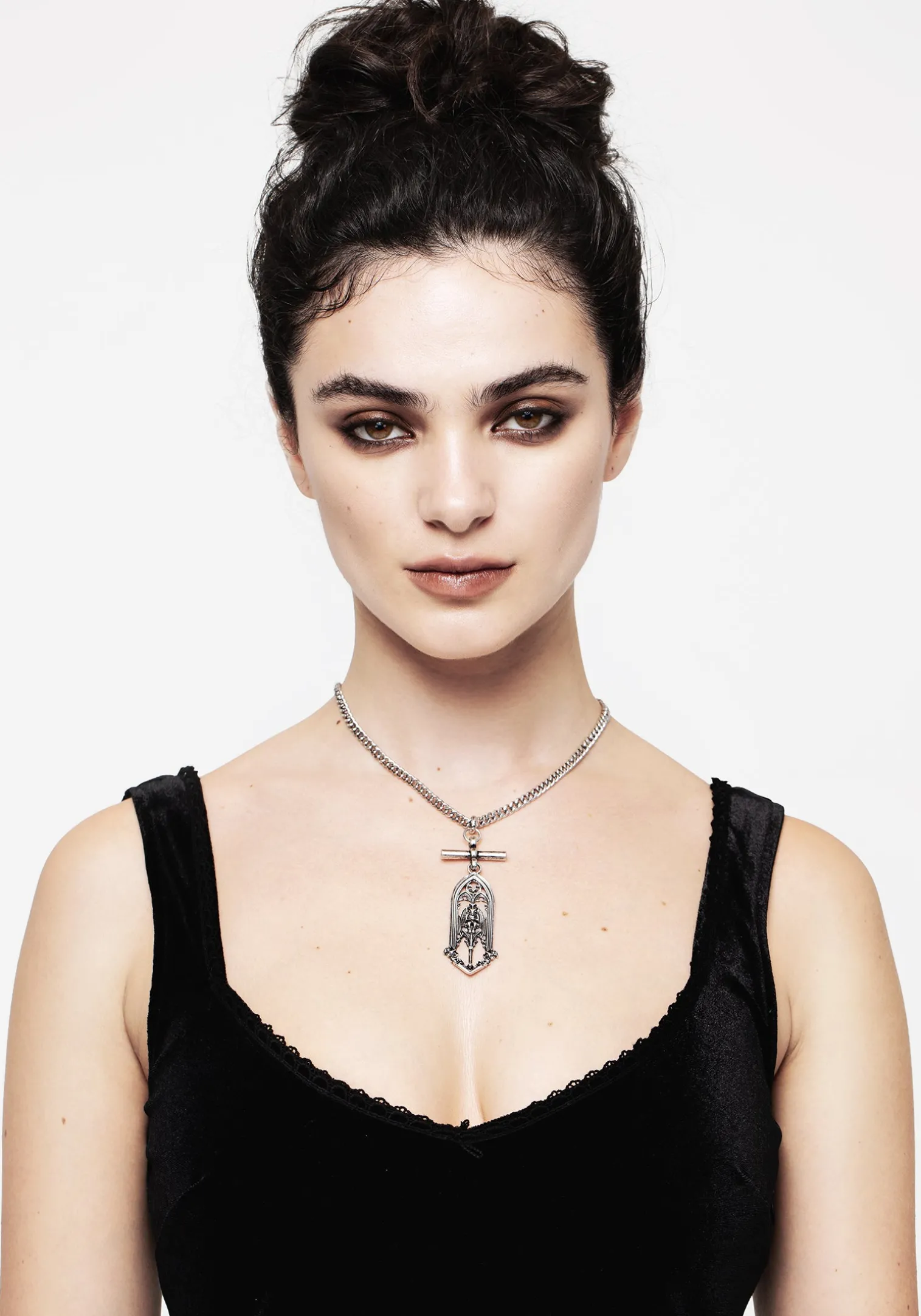 Gargoyle Gothic Pendant Necklace