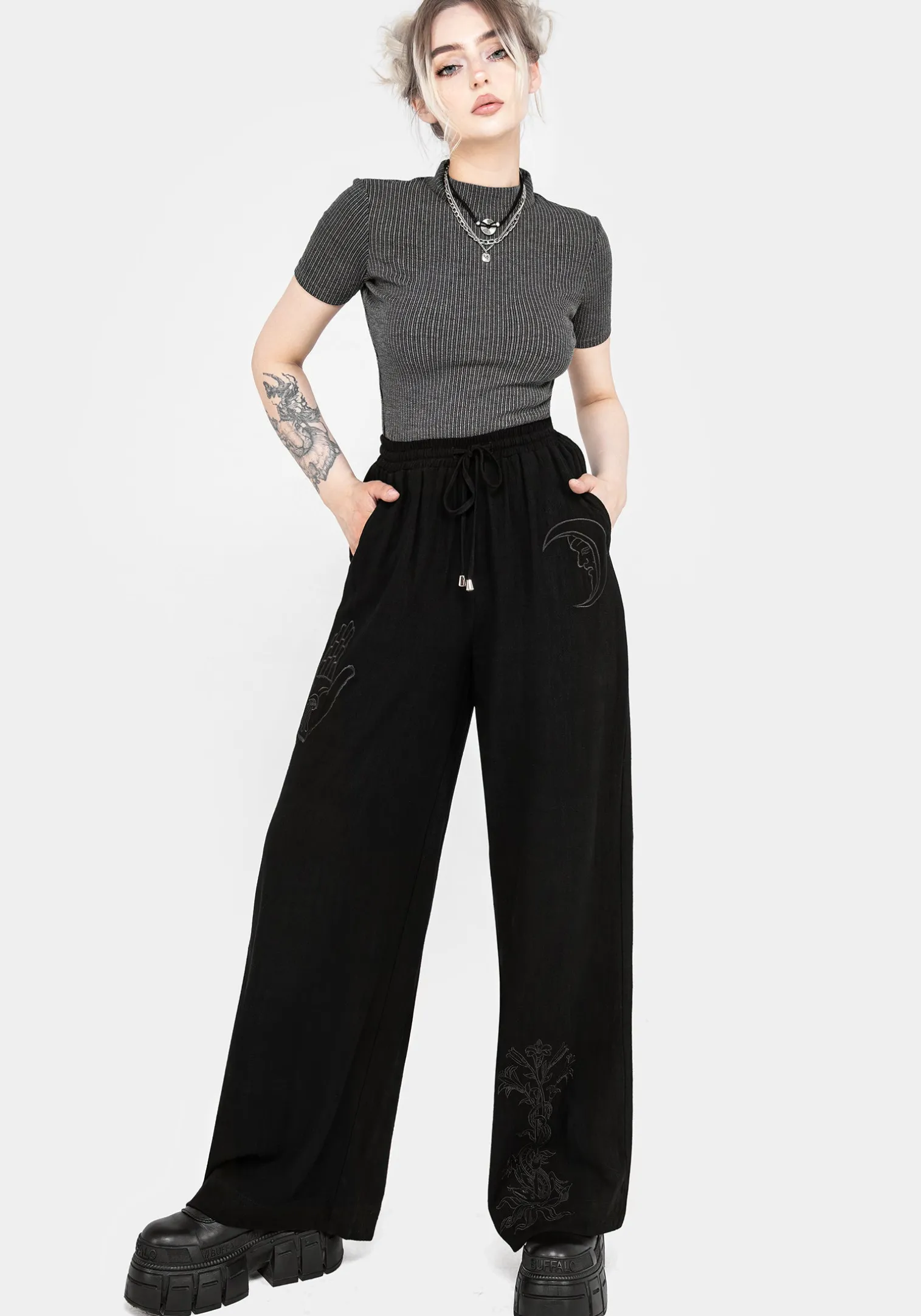 Gazania Wide Leg Trousers