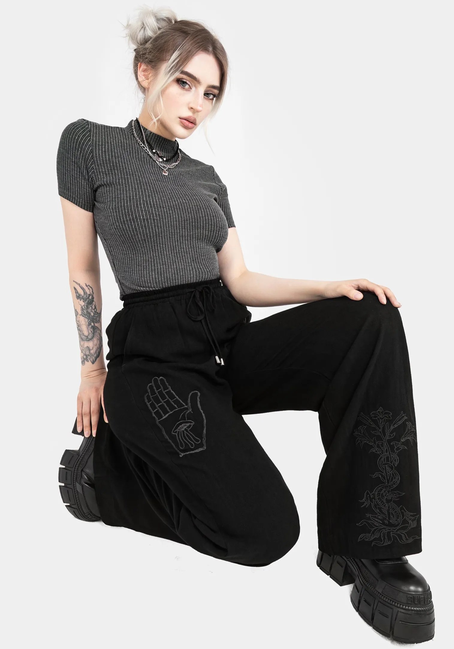 Gazania Wide Leg Trousers