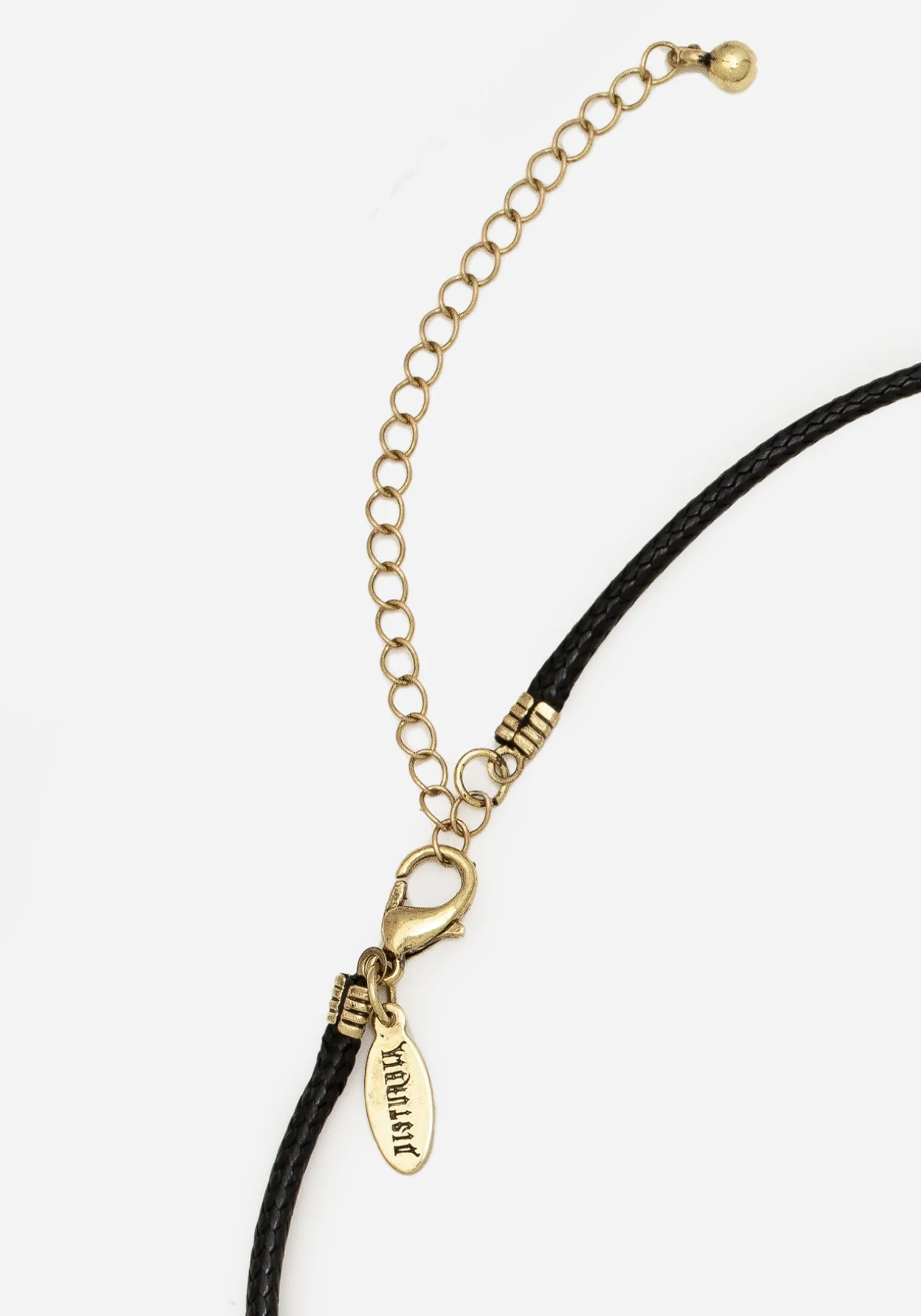 Genesta Skull Key Cord Necklace