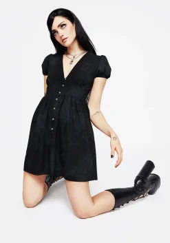 Gladys Button Up Mini Dress