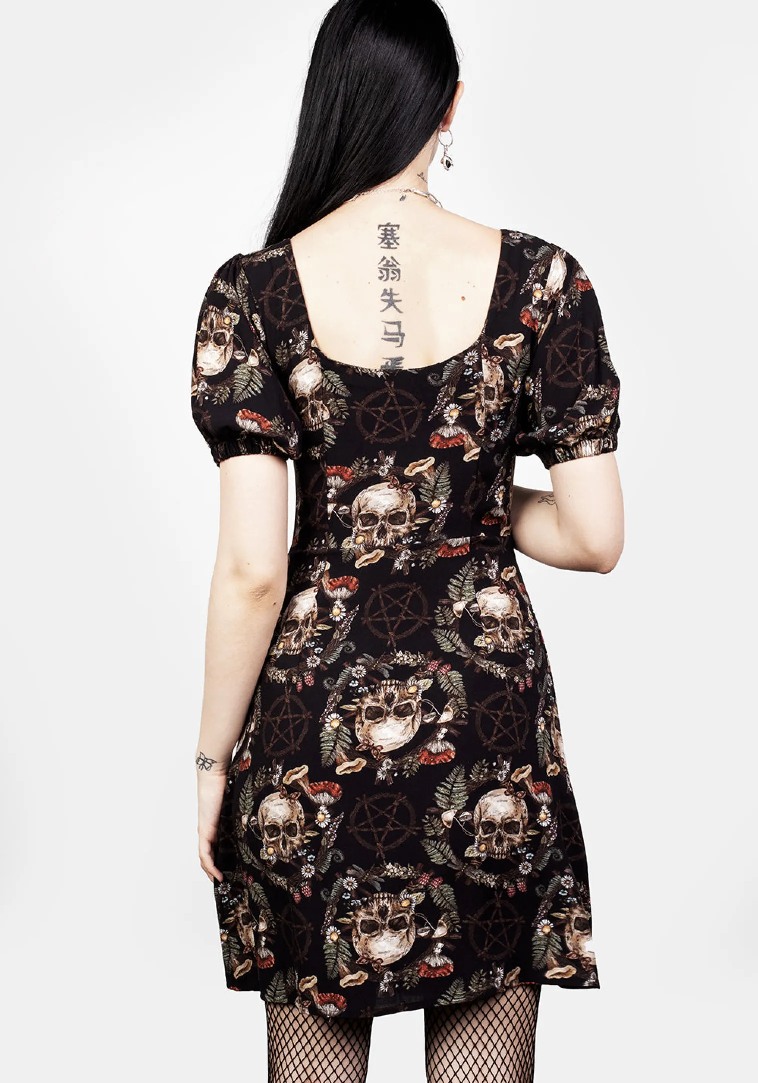 Goliath Puff Sleeve Mini Dress