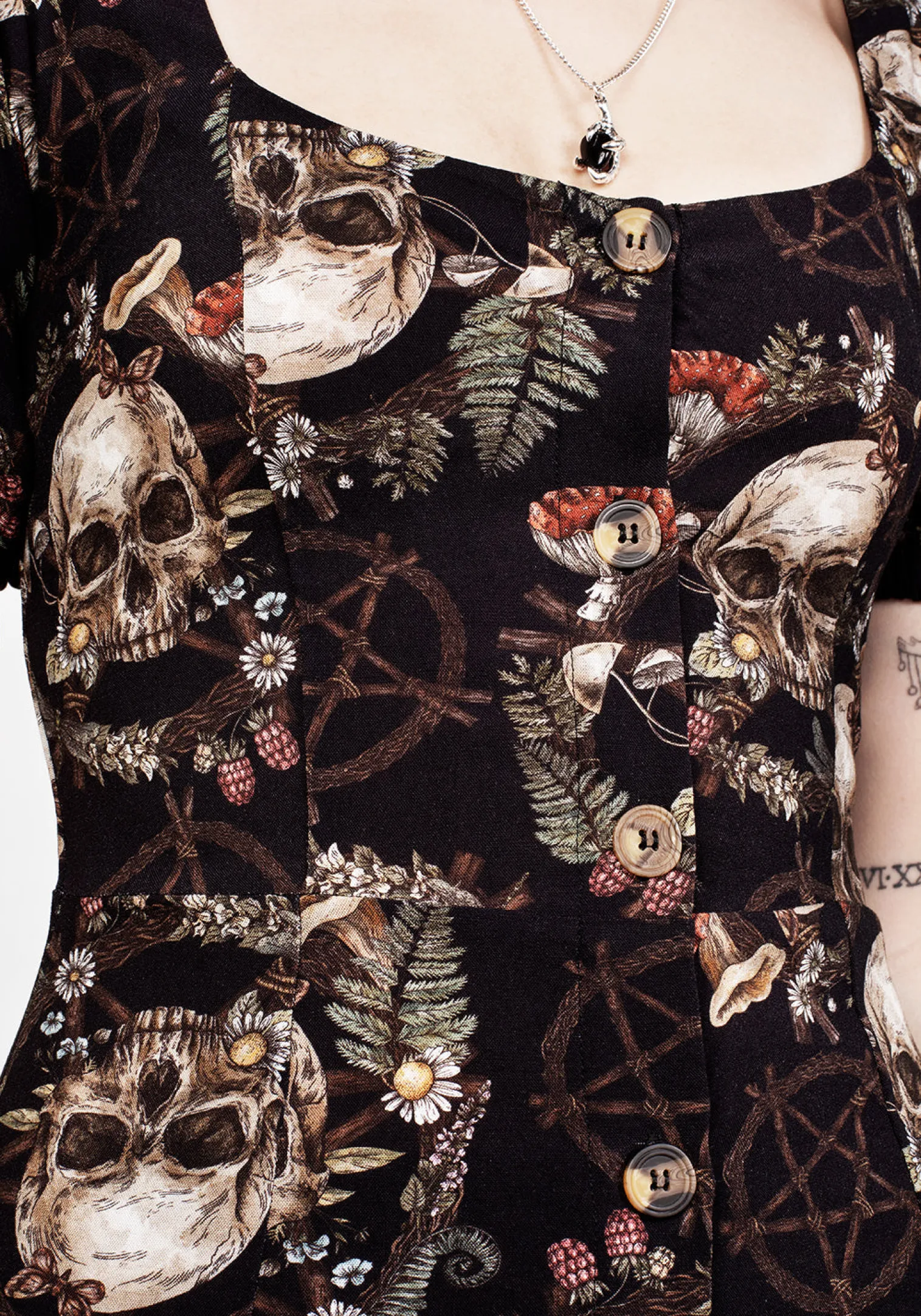 Goliath Puff Sleeve Mini Dress