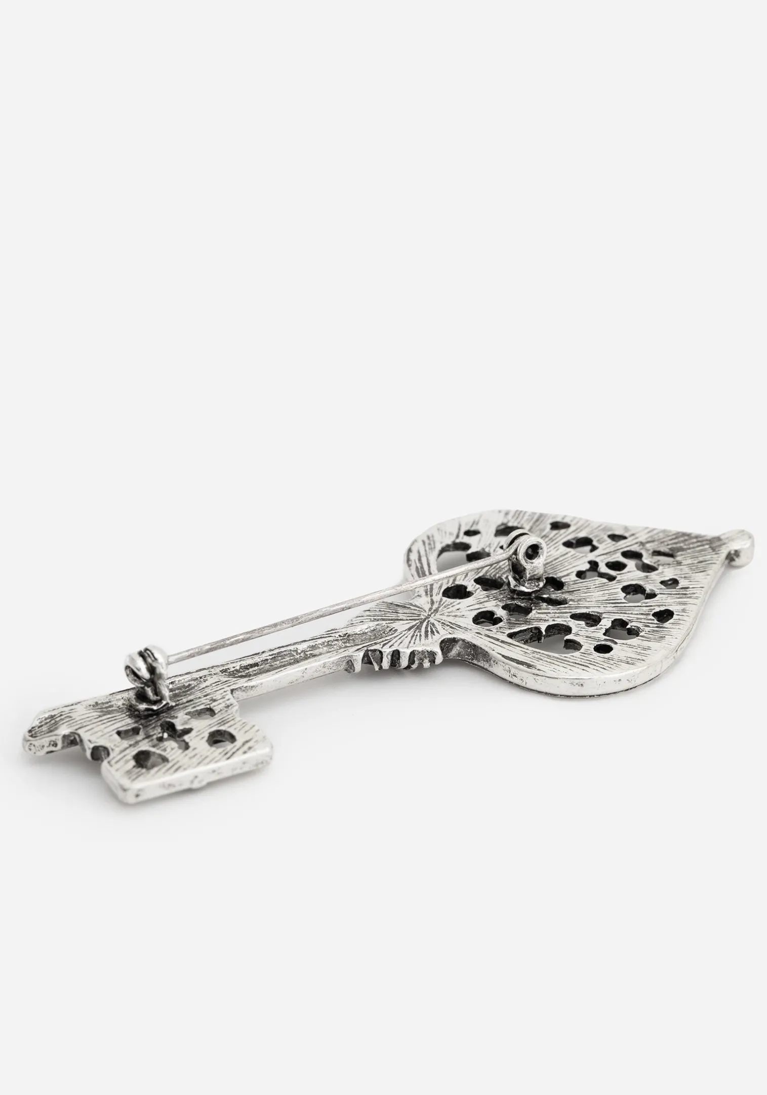 Gothic Cathedral Key Brooch