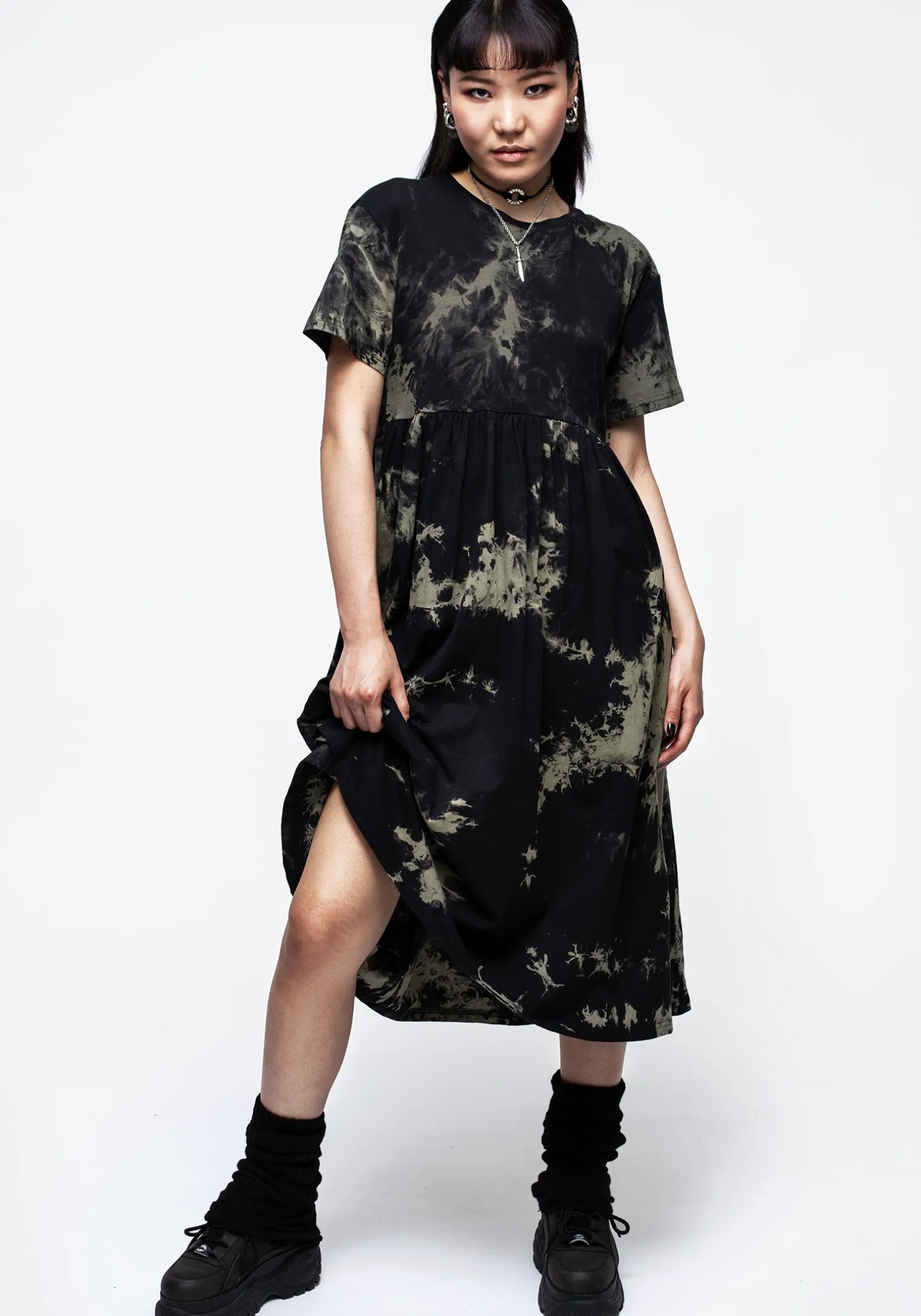 Grievance Tie Dye Midi Dress