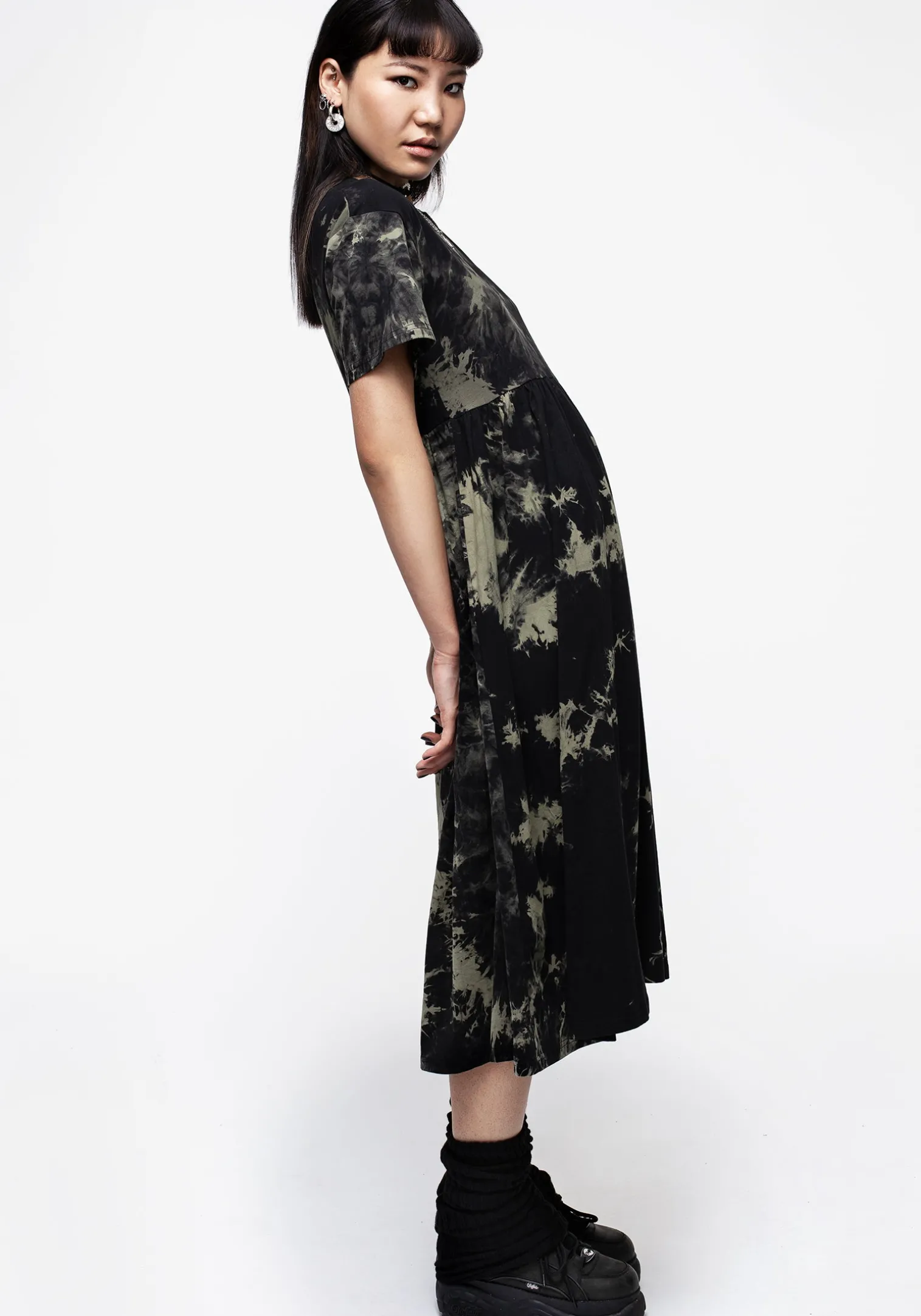 Grievance Tie Dye Midi Dress