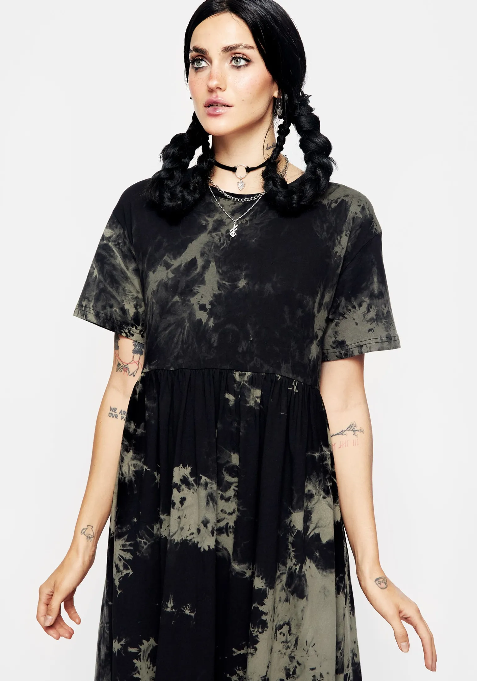 Grievance Tie Dye Midi Dress